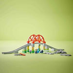 Load image into Gallery viewer, Lego Duplo Train Bridge & Tracks Expansion 10426