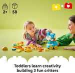 Load image into Gallery viewer, LEGO DUPLO Town 3in1 Animals on Wheels 10448