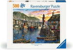 Load image into Gallery viewer, Ravensburger Sunrise at the Port 500pc