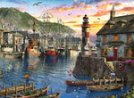 Load image into Gallery viewer, Ravensburger Sunrise at the Port 500pc