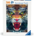 Load image into Gallery viewer, Ravensburger Polygon Lion 500pc