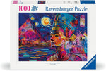 Load image into Gallery viewer, Ravensburger Nefertiti on the Nile 1000 Pc