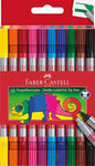 Load image into Gallery viewer, Faber Castell 10 Redline Double Fibre Tip Pen