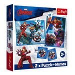 Load image into Gallery viewer, Trefl Jigsaw with Memo Cards