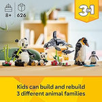 Load image into Gallery viewer, Lego Creator Panda Family 31165