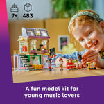 Load image into Gallery viewer, LEGO® Friends Music Store & Apartment 42653 Building