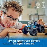 Load image into Gallery viewer, Lego City Blue Monster Truck 60402