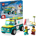 Load image into Gallery viewer, Lego City Emergency Ambulance & Snowboarder 60403