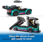 Load image into Gallery viewer, Lego City Race Car and Car Carrier Truck 60406