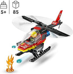 Load image into Gallery viewer, Lego City Fire Rescue Helicopter 60411