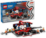 Load image into Gallery viewer, LEGO City F1 Pit Stop & Pit Crew W/Ferrari 60443