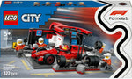 Load image into Gallery viewer, LEGO City F1 Pit Stop & Pit Crew W/Ferrari 60443