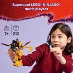 Load image into Gallery viewer, LEGO® NINJAGO® Arin’s Spinjitzu Battle Mech 71839 Toy Set with 2 Minifigures and a Dragon Model