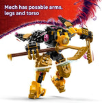 Load image into Gallery viewer, LEGO® NINJAGO® Arin’s Spinjitzu Battle Mech 71839 Toy Set with 2 Minifigures and a Dragon Model