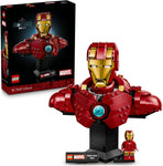 Load image into Gallery viewer, LEGO Marvel Iron Man MK4 Bust 76327 Buildable Model with Minifigure for Collectible Display