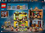 Load image into Gallery viewer, LEGO Harry Potter Quality Quidditch Supplies & Ice Cream Parlour Set with 2 Diagon Alley Shops 76452