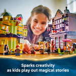 Load image into Gallery viewer, LEGO Harry Potter Quality Quidditch Supplies & Ice Cream Parlour Set with 2 Diagon Alley Shops 76452