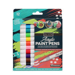 Load image into Gallery viewer, Icon Pkt 12 Acrylic Paint Pens
