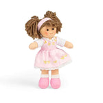 Load image into Gallery viewer, Big Jigs Rose Brown Hair/Pink Dress