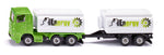 Load image into Gallery viewer, 1:87 TRUCK W/TANK TRUCK SUPERSTRUCTURE & TRAILER