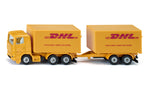 Load image into Gallery viewer, 1:87 DHL TRUCK WITH TRAILER