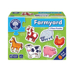 Load image into Gallery viewer, FARMYARD - SIX 2 PIECE PUZZLES