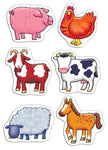 Load image into Gallery viewer, FARMYARD - SIX 2 PIECE PUZZLES