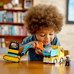 Load image into Gallery viewer, Lego Duplo Truck & Tracked Excavator 10931