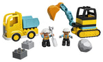 Load image into Gallery viewer, Lego Duplo Truck & Tracked Excavator 10931
