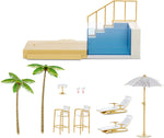 Load image into Gallery viewer, Rainbow High Colour Change Pool Beach Club Playset