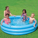 Load image into Gallery viewer, WET SET - BLUE INFLATABLE 3 RING POOL 66" x 15"