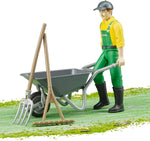 Load image into Gallery viewer, Bruder Farmer Figure W/Accessories