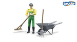 Load image into Gallery viewer, Bruder Farmer Figure W/Accessories