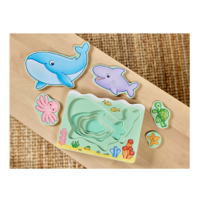Orchard Toys Under The Sea Wooden Nesting Puzzle