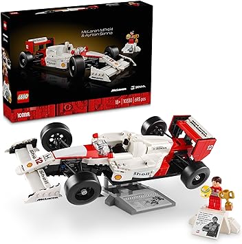 LEGO Icons McLaren MP4/4 & Ayrton Senna Vehicle