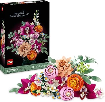 LEGO Botanicals Pretty Pink Flower Bouquet 10342