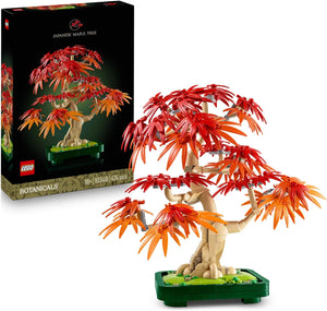 LEGO Botanicals Japanese Red Maple Bonsai Tree - Artificial Plant 10348