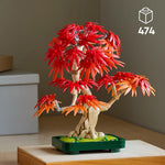 Load image into Gallery viewer, LEGO Botanicals Japanese Red Maple Bonsai Tree - Artificial Plant 10348
