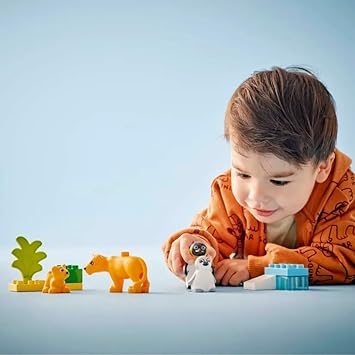 Duplo Wild Animal Families: Penguins & Lions 10442