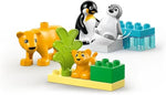 Load image into Gallery viewer, Duplo Wild Animal Families: Penguins &amp; Lions 10442
