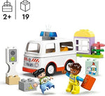 Load image into Gallery viewer, Lego Duplo Ambulance &amp; Driver 10447
