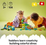 Load image into Gallery viewer, LEGO DUPLO Town 3in1 Dinosaurs on Wheels 10451 Learn-Through-Play Toddler Toy
