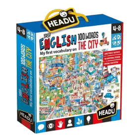 Headu - First Vocabulary The City Large Jigsaw