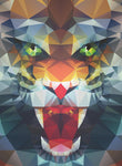 Load image into Gallery viewer, Ravensburger Polygon Lion 500pc
