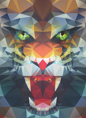 Ravensburger Polygon Lion 500pc