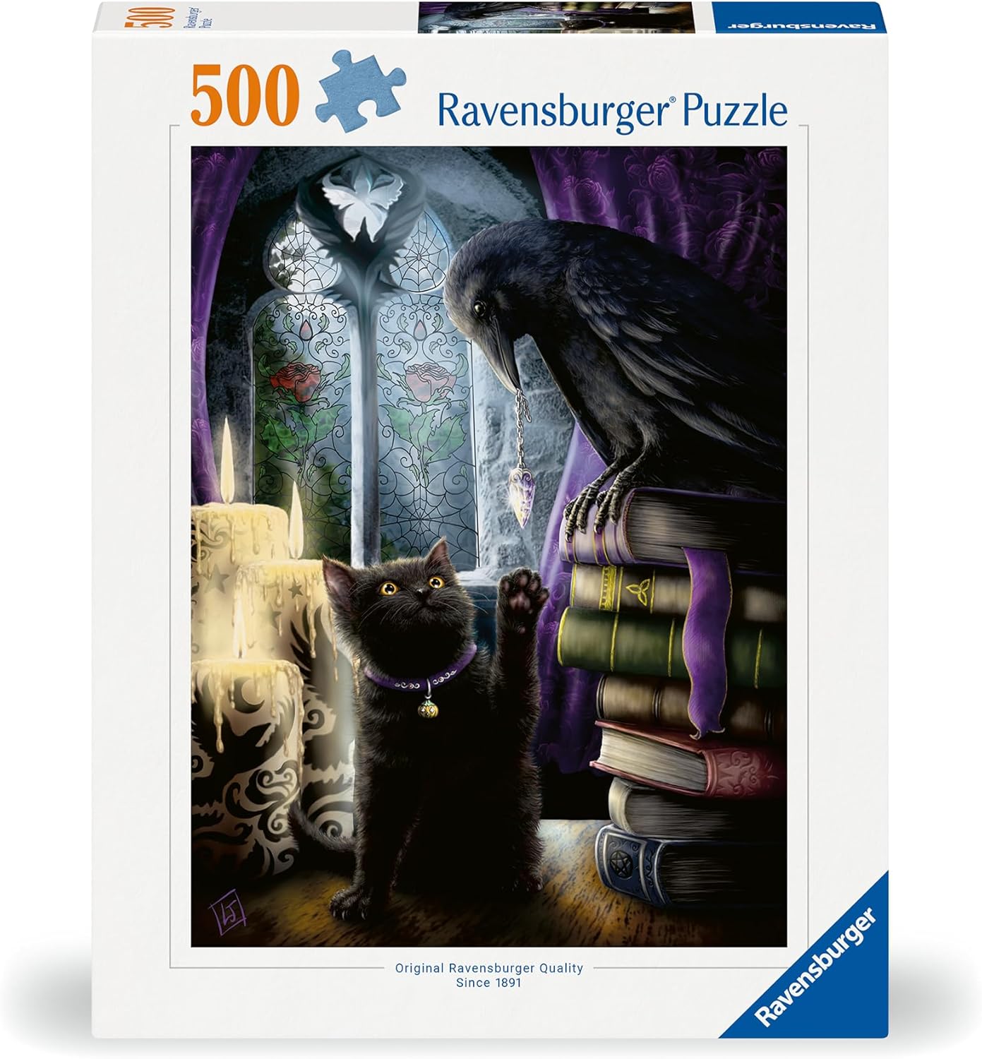 Ravensburger Black Cat and Raven 500pc