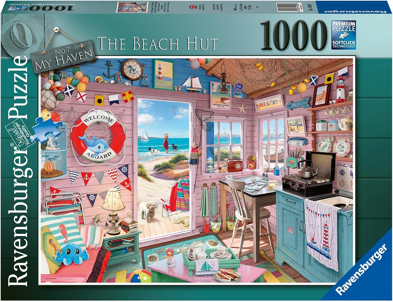 Ravensburger My Beach Hut My Haven No7 1000pc
