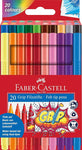 Load image into Gallery viewer, Faber Castell Grip Fibre Tip Colour Markers 20
