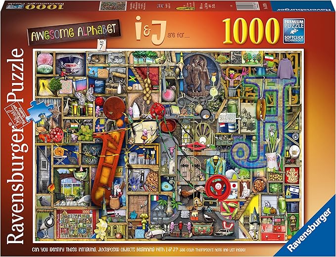 Ravensburger Awesome Alphabet I & J 1000pc