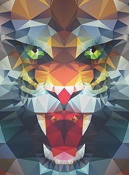 Ravensburger Polygon Lion 500pc